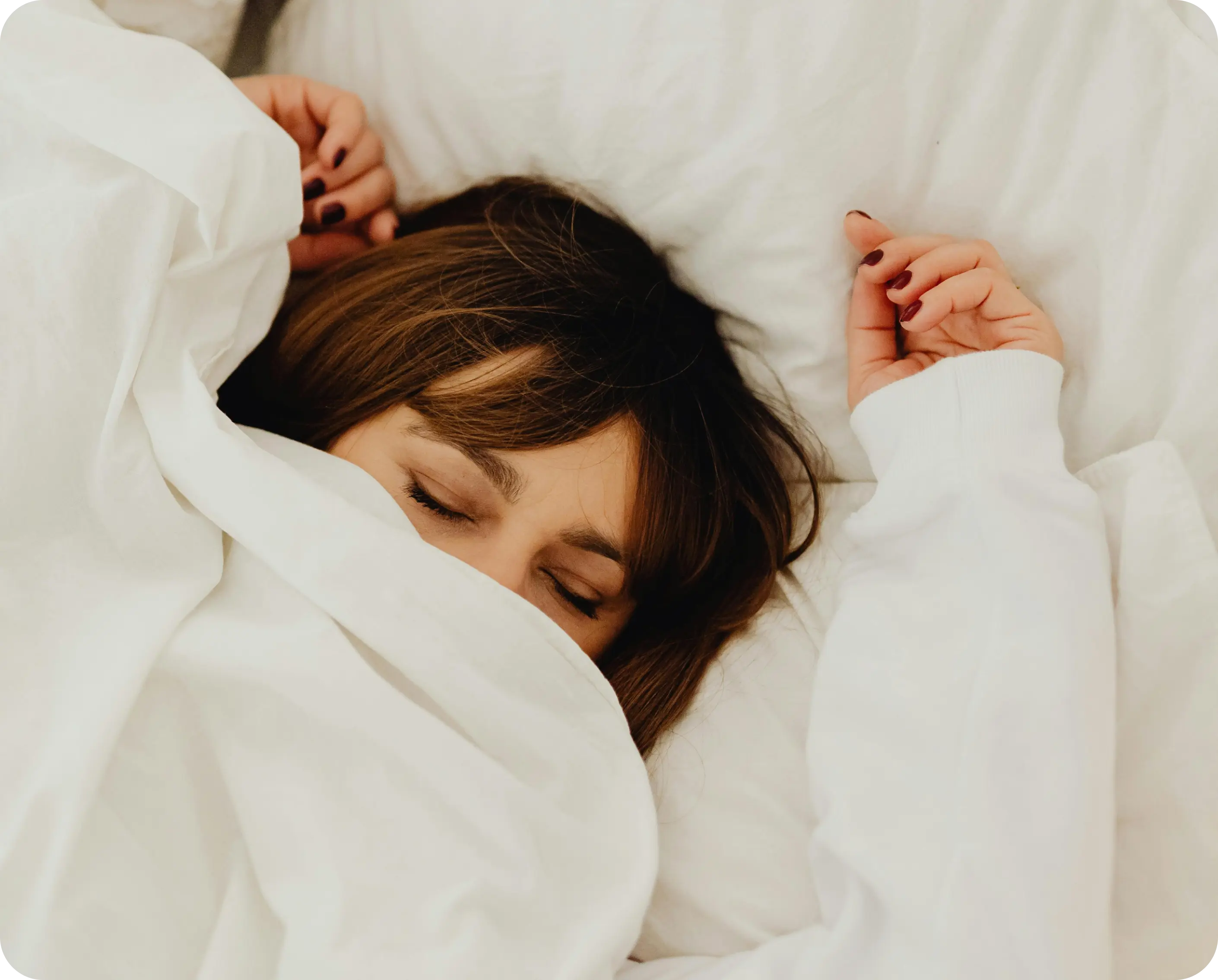 Illustration of restful sleep